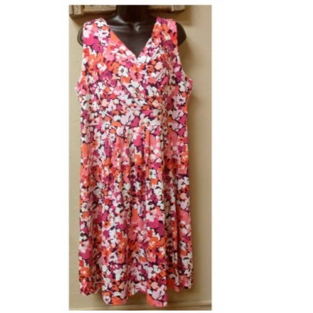 Lands End Empire Waist Dress